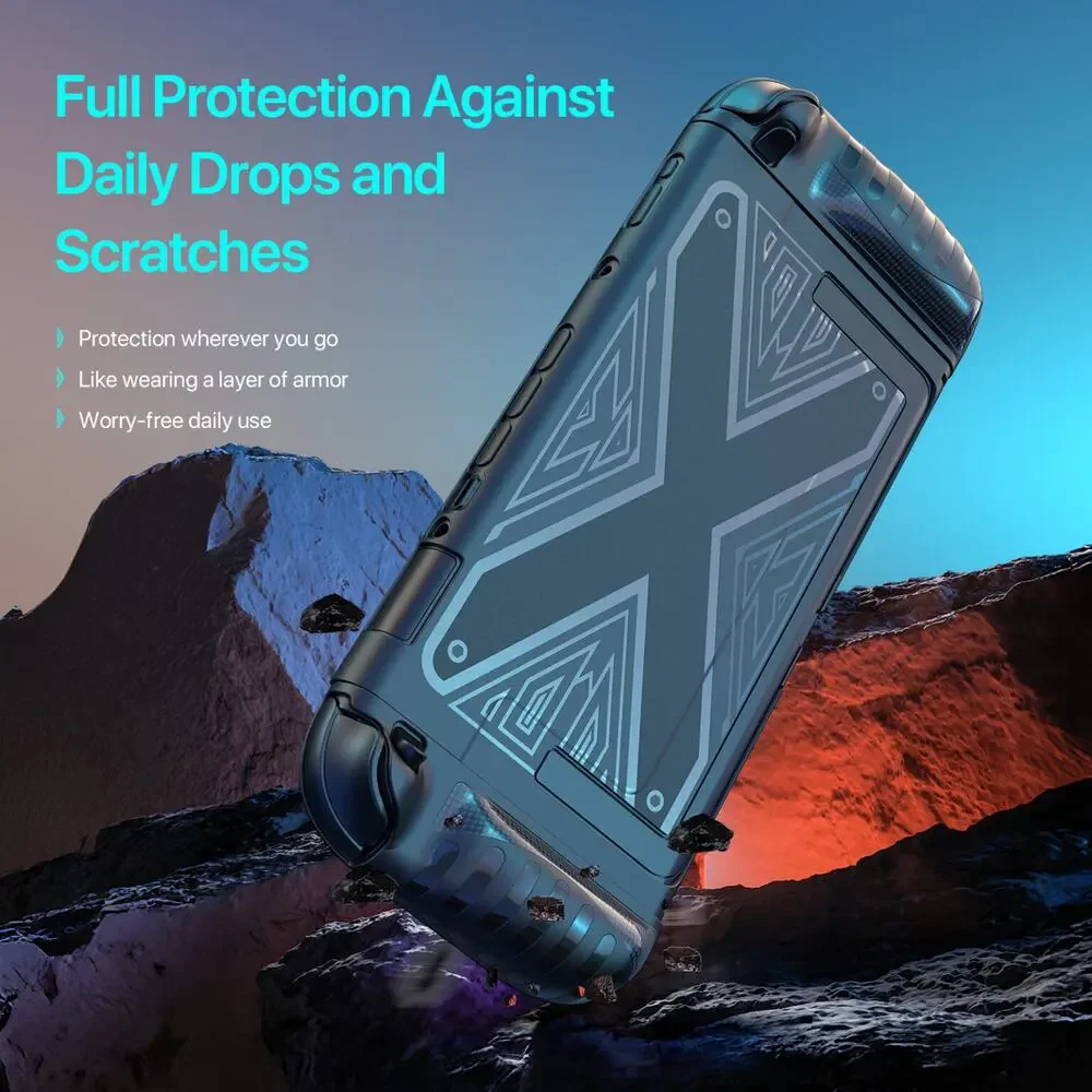NIB DUX DUCIS Protective Case for Nintendo Switch 2 Black X Design